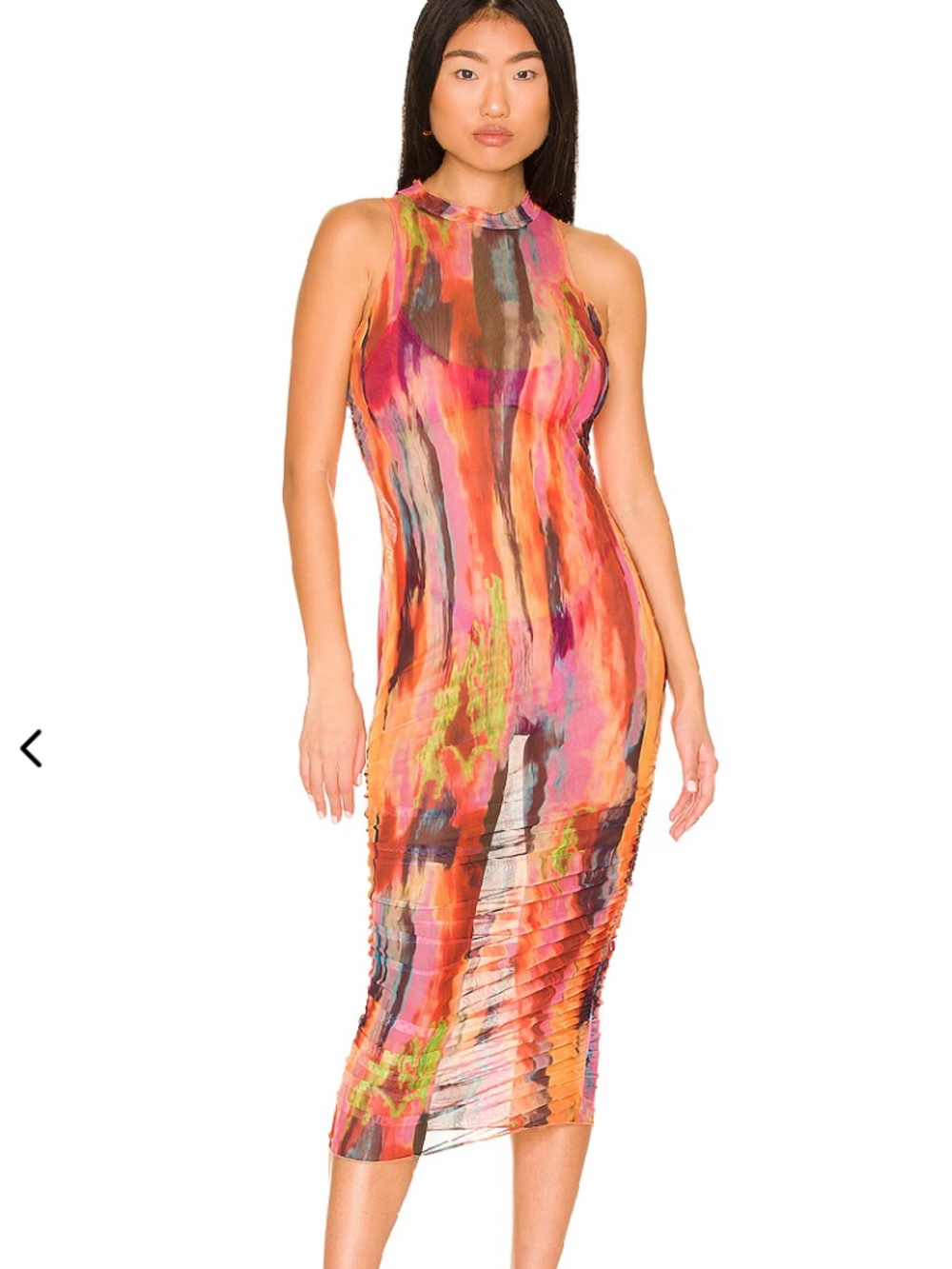 Mesh Vacation Midi Dress - SNDYS x Molly King